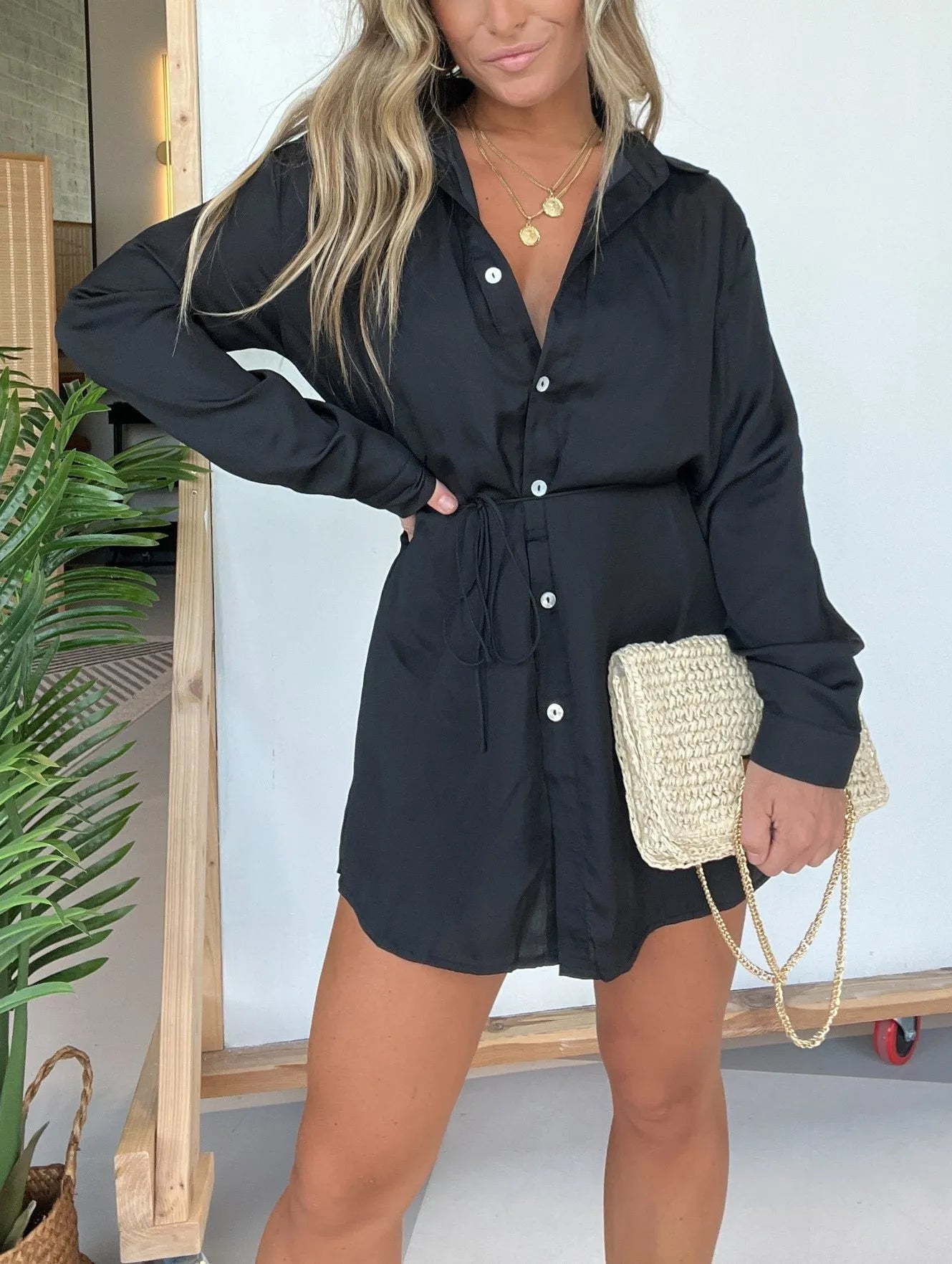 Beatrice™ | Set di abito e tuta in satin
