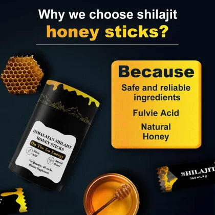 ShilaSticks | Bastoncini di Miele Shilajit Himalayano