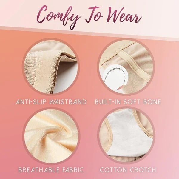 TummyCurve | Pantaloncini con controllo addominale incrociato