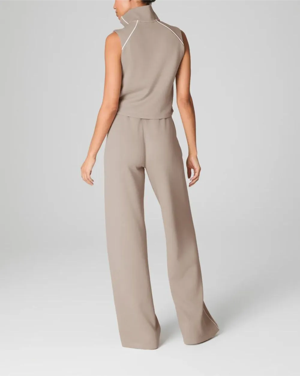 Margaret | Comodo Jumpsuit con collo alto e cerniera