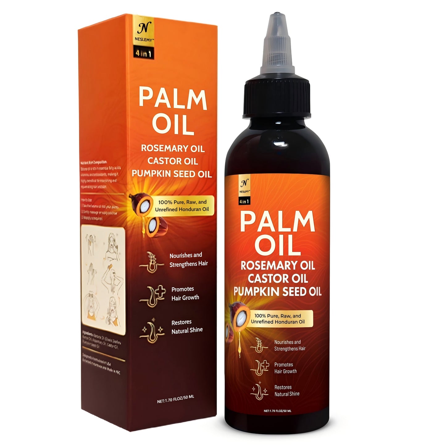 PurePalma | Olio di Palma per la Crescita dei Capelli