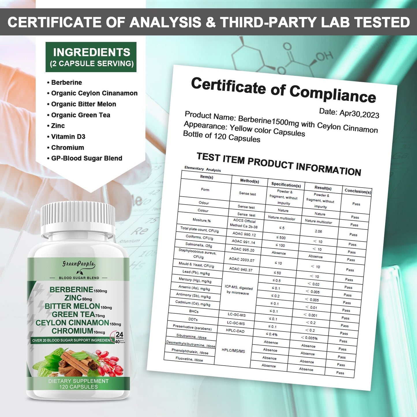 BerbaCore | Integratore di Berberina in Forma di Capsula