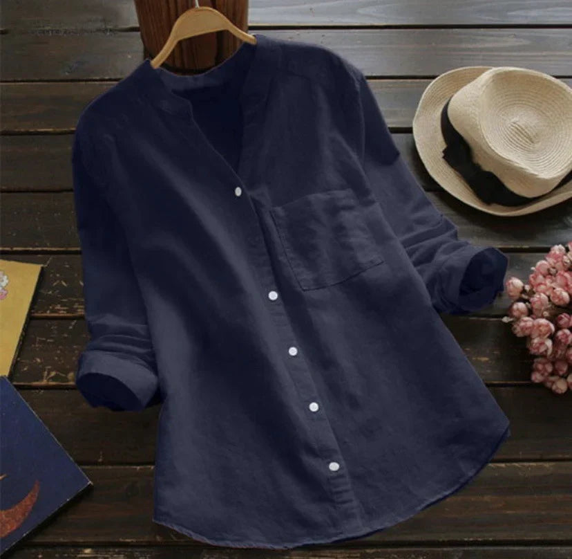 Roma | Camicia in Lino Slim-Fit