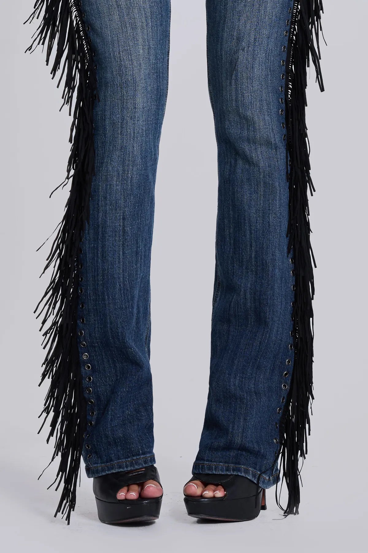 Oslo | Jeans con frange stile vintage