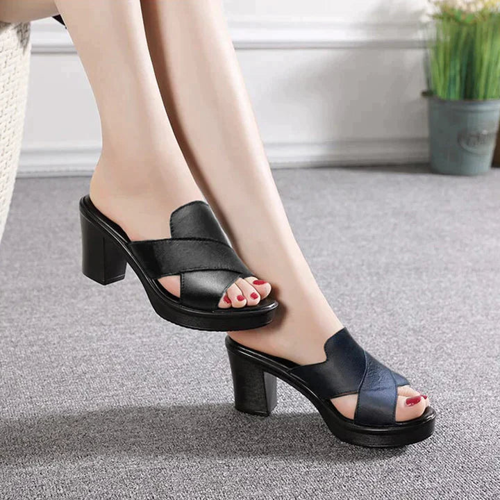 Bellamy | Sandali con tacco stile casual