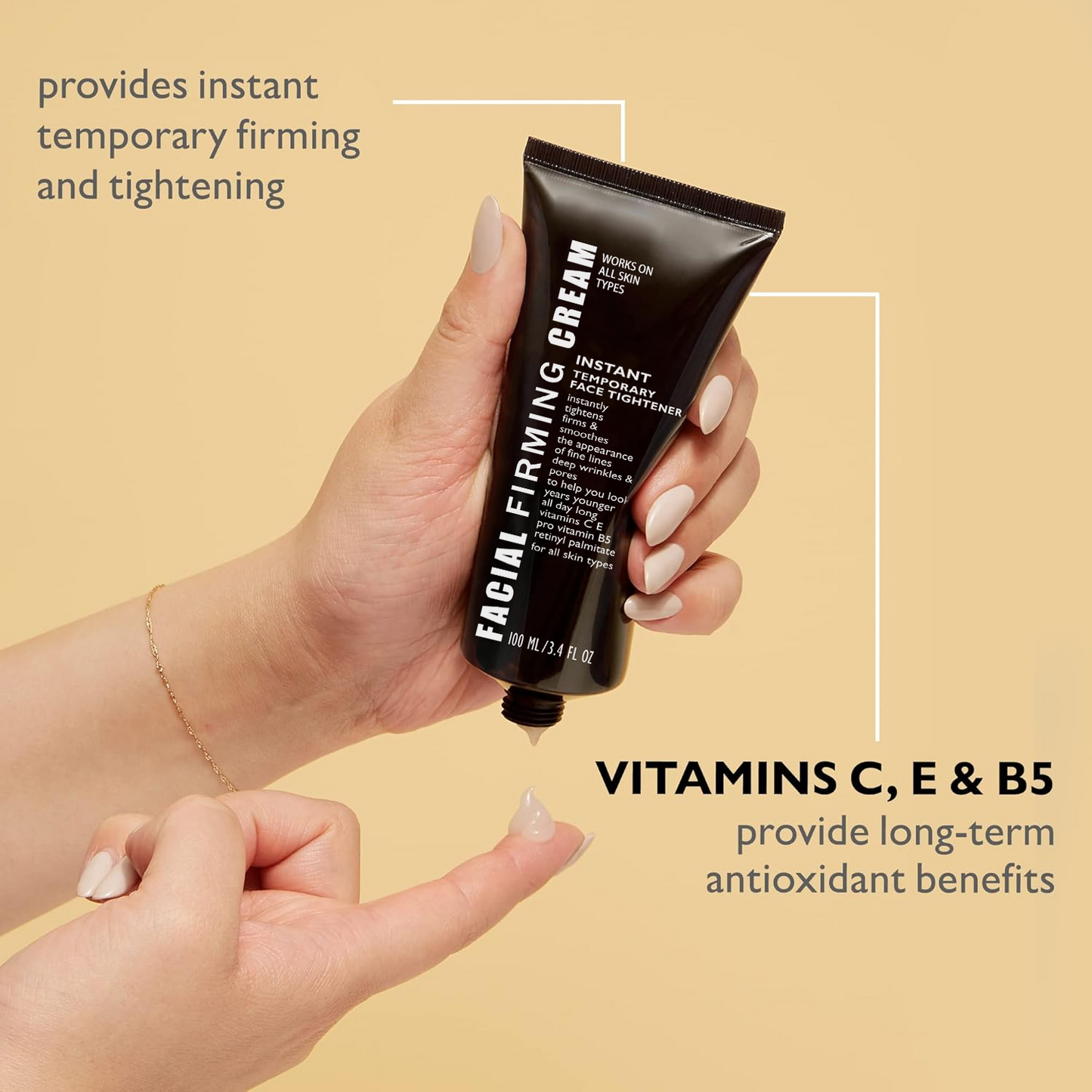 InstantLift™ | Crema Tensore Temporanea Istantanea per il Viso