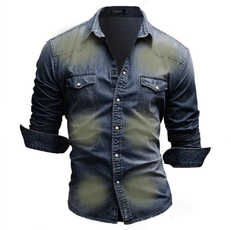 Alan™ | Camicia in Denim da Uomo