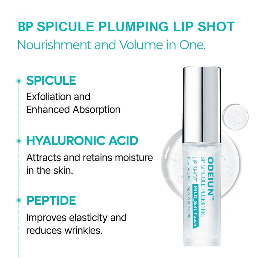 ODEIUN | Pieno, Liscio, Irresistibile – Il Siero per Labbra che Attira gli Sguardi