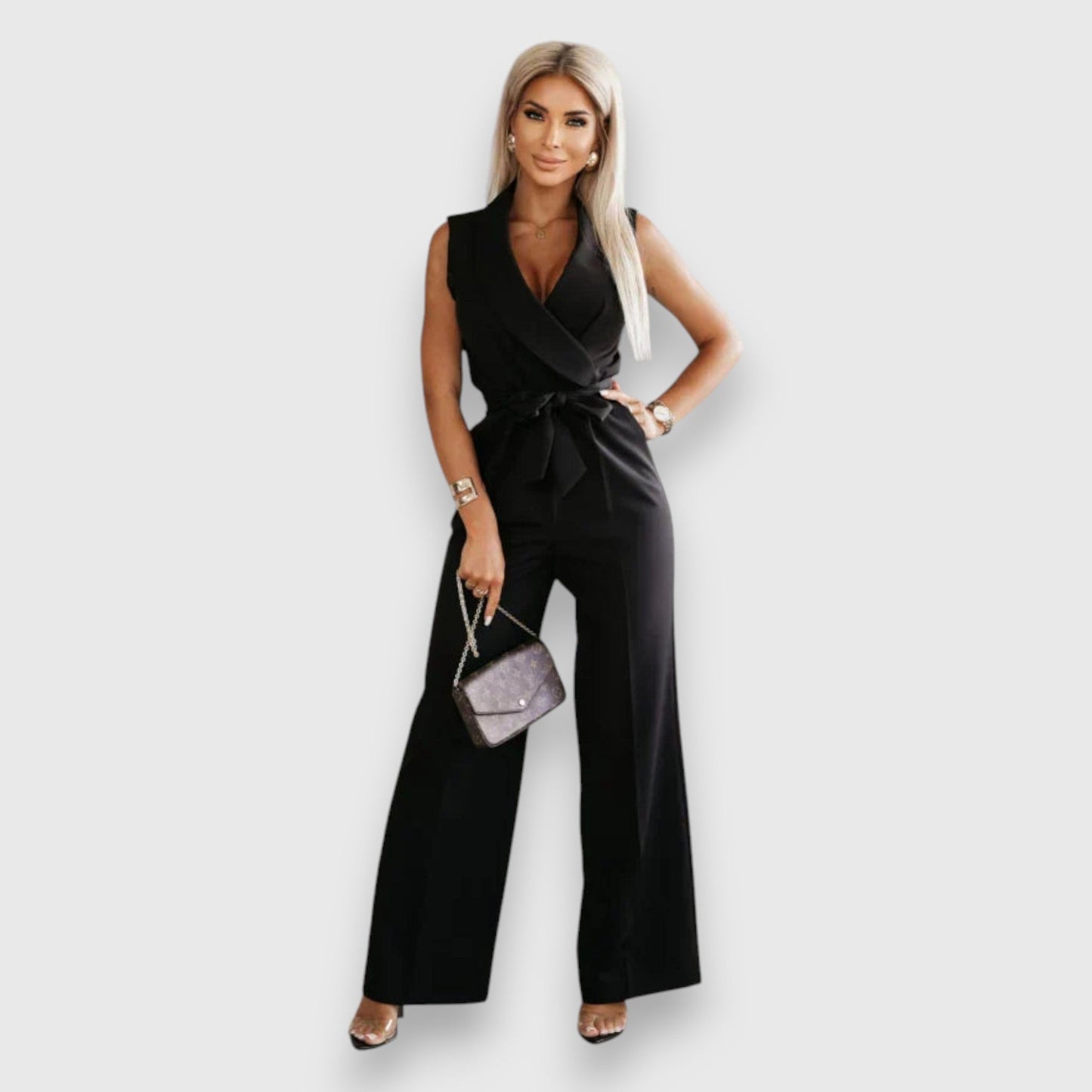 Ninailo | Tuta casual con scollo a V