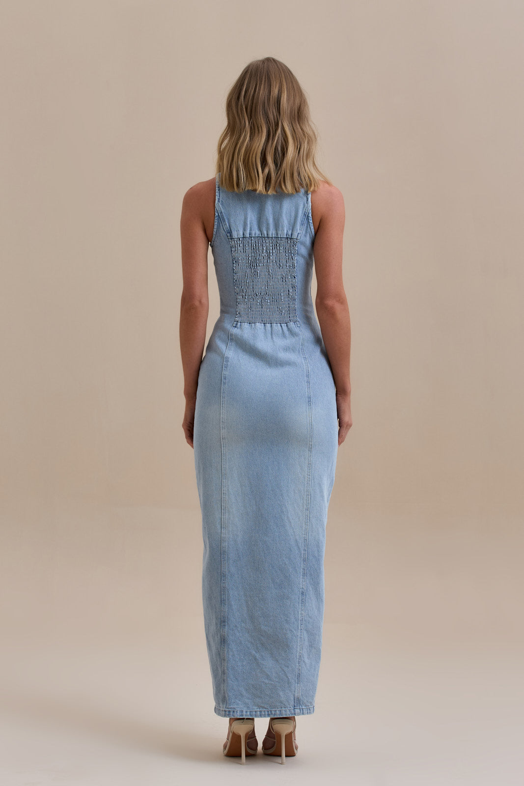 Cicilia | Vestito Lungo in Jeans