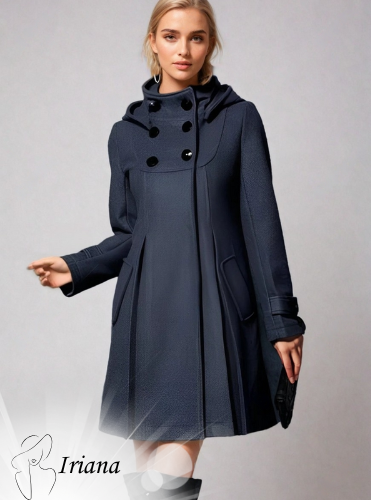 Iriana™ | Cappotto Lungo con Tasche Laterali
