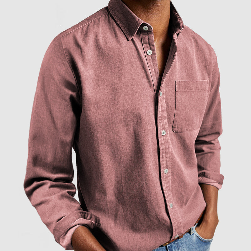 Gabriel™ | Camicia Basica in Cotone da Uomo