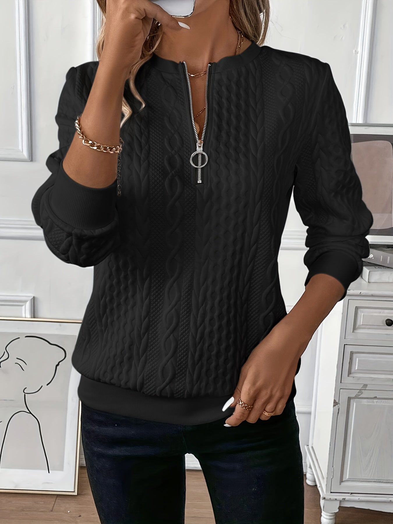 Kimberly | Maglione con Zip
