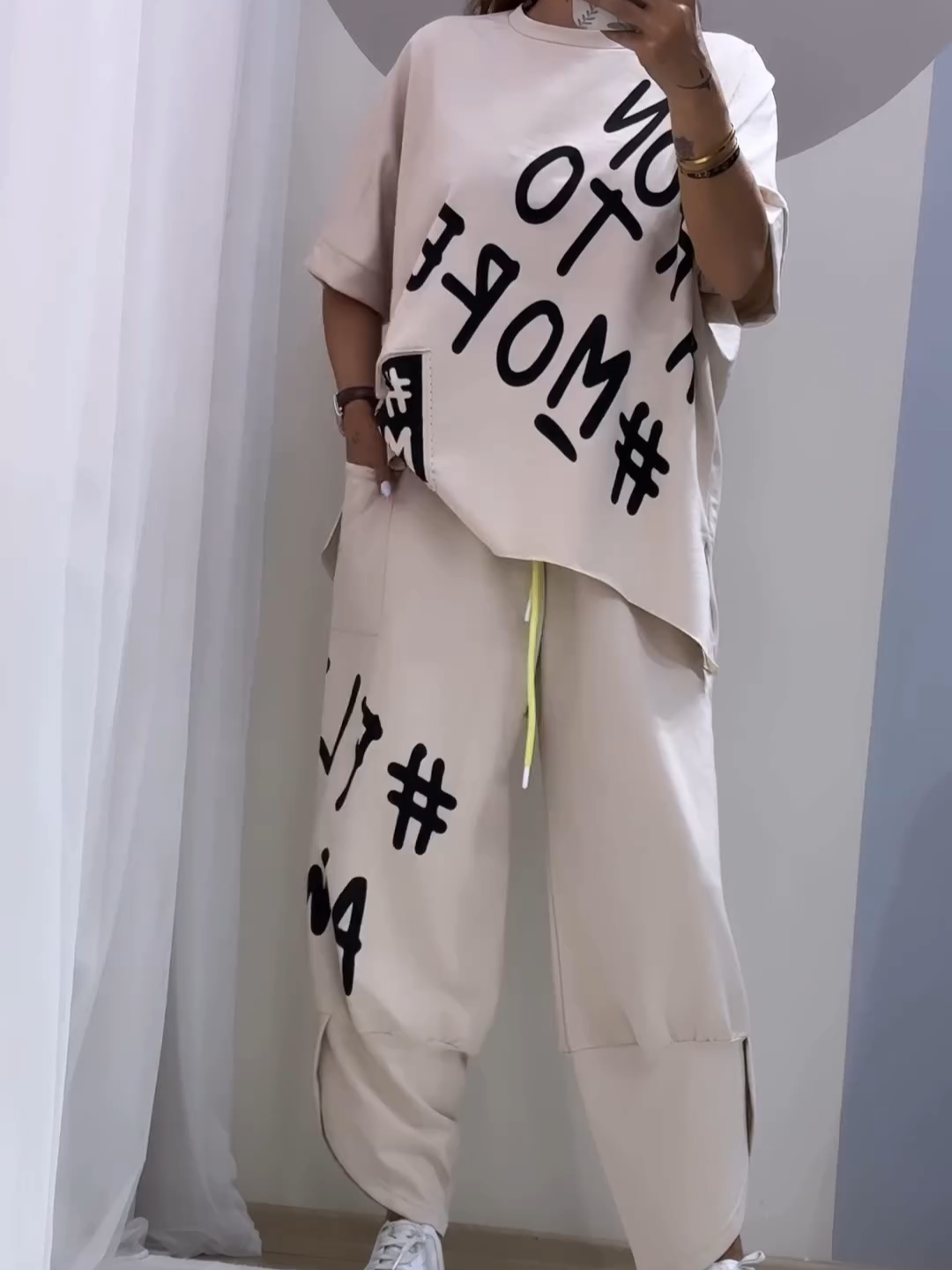 Alphosine | Conjunto Casual stile Oversize