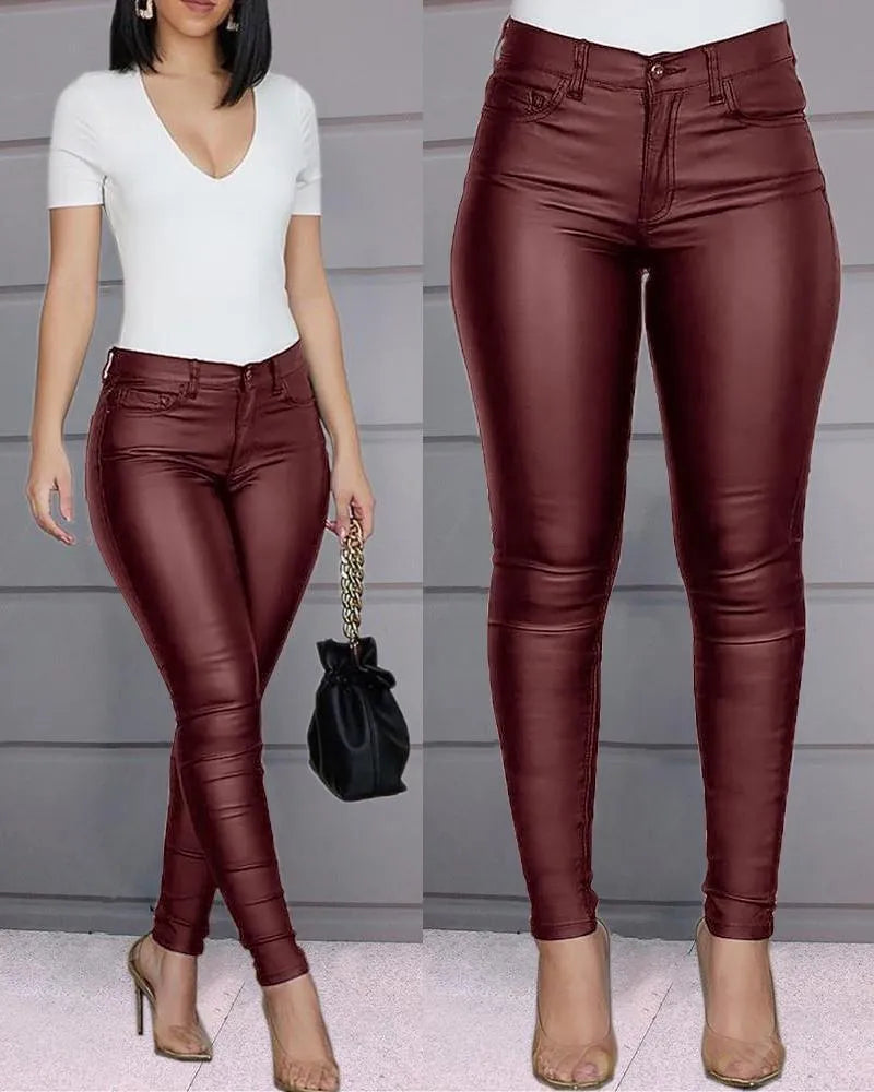 Anelies™ | Pantaloni in Pelle