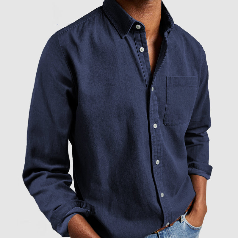 Gabriel™ | Camicia Basica in Cotone da Uomo