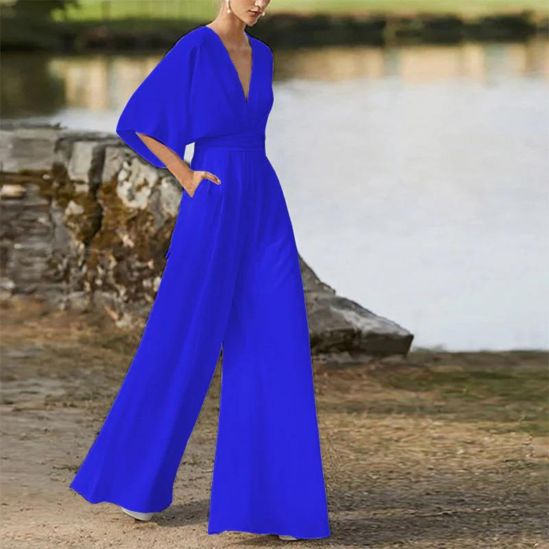 Tati™ | Elegante Tuta per Donna con Maniche Corte