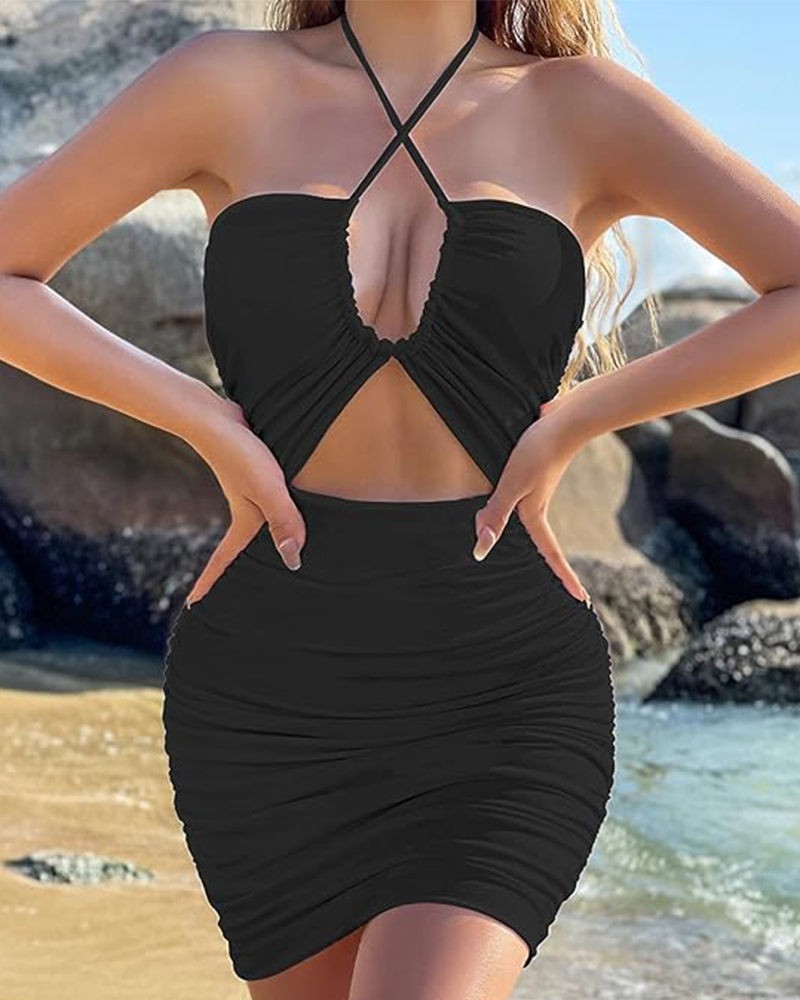 Perla | Mini Vestito Arricciato