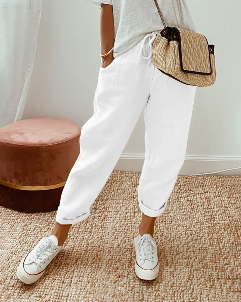 Cris™ | Pantaloni leggeri casual