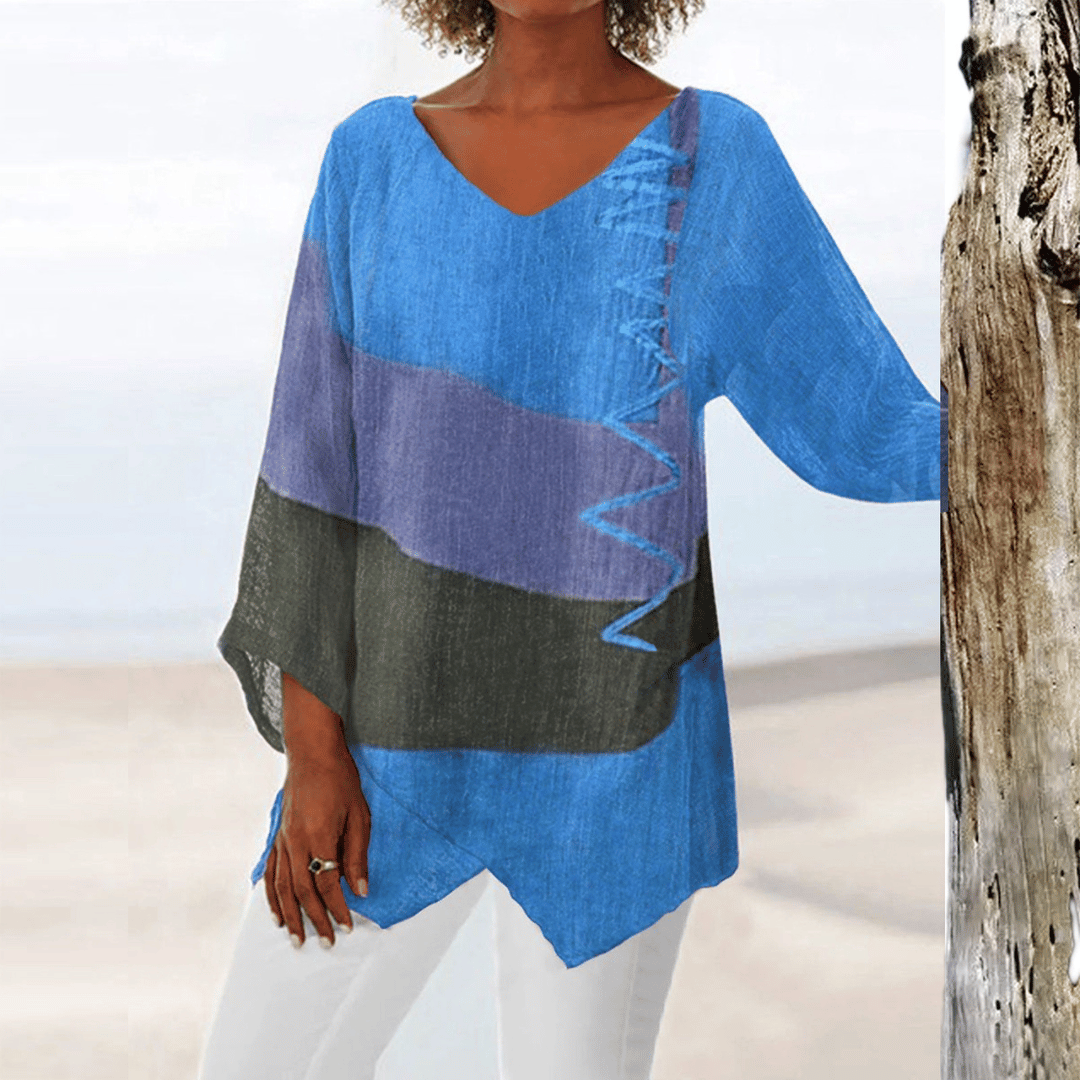 Mariana™ | Blusa con scollo a V per donna