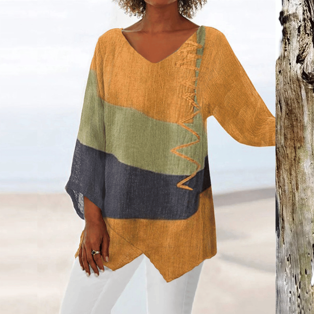 Mariana™ | Blusa con scollo a V per donna