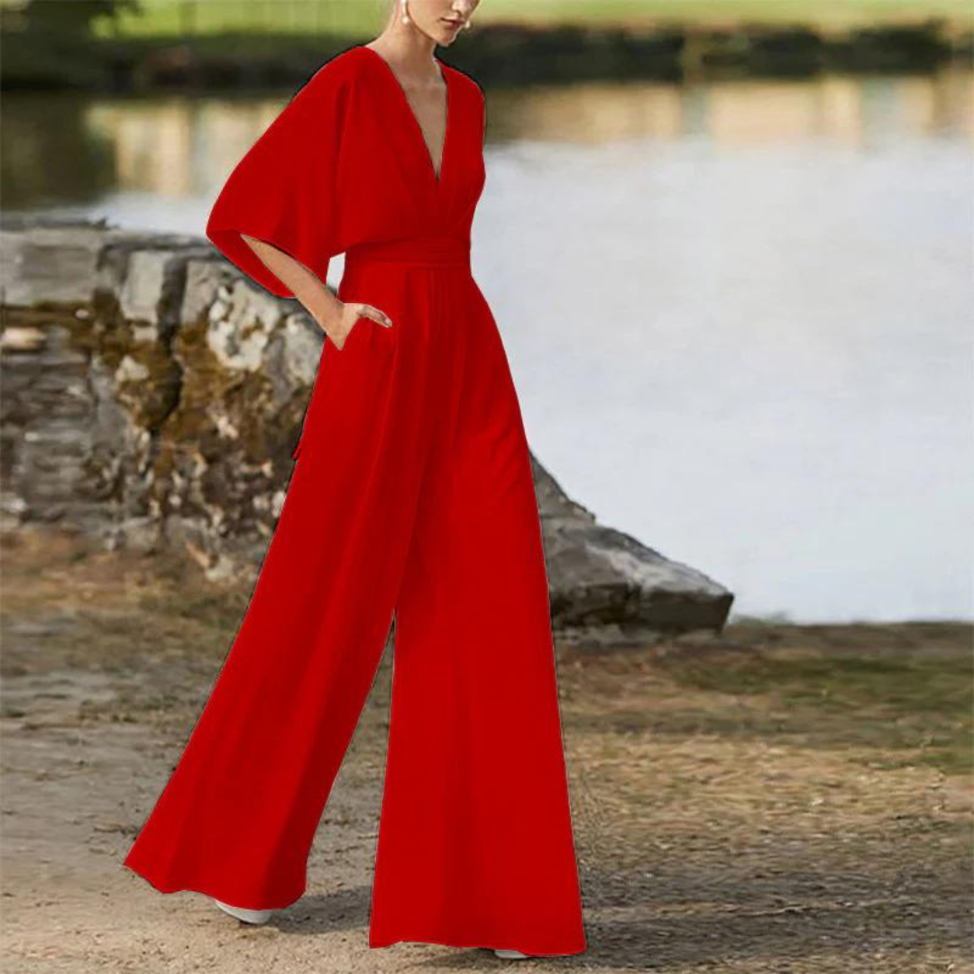 Tati™ | Elegante Tuta per Donna con Maniche Corte