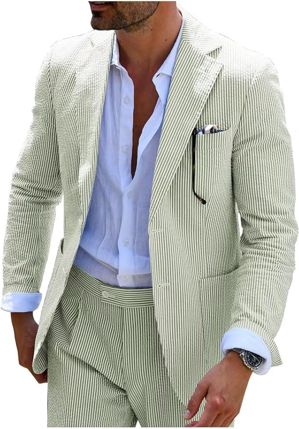 Lucio | Completo a Righe per Uomo