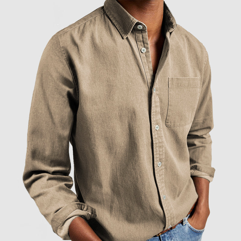 Gabriel™ | Camicia Basica in Cotone da Uomo