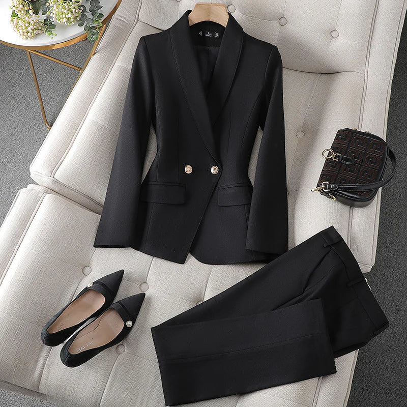 Kalea™ | Set Blazer e Pantaloni di Lusso in Due Pezzi