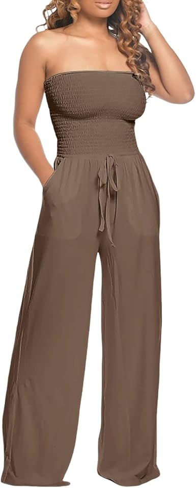 Emma™ | Tuta Senza Spalline Comoda ed Elegante
