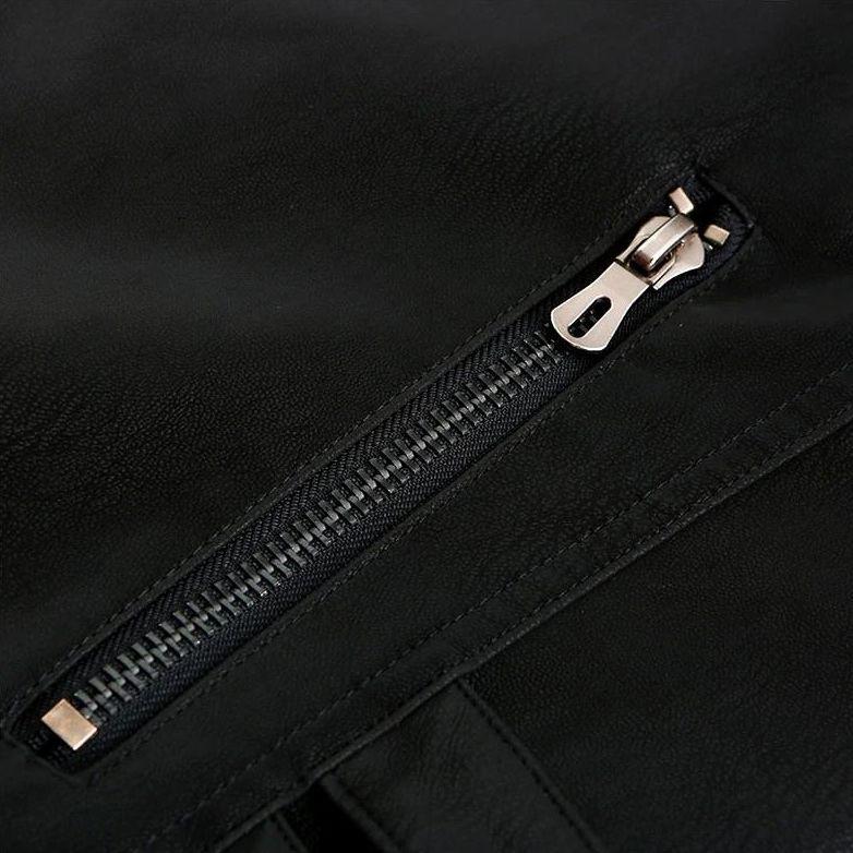 Eros™ | Giacca in Pelle da Uomo Stile Biker