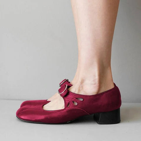 Briana™ | Scarpe da donna con fibbia e tacco basso
