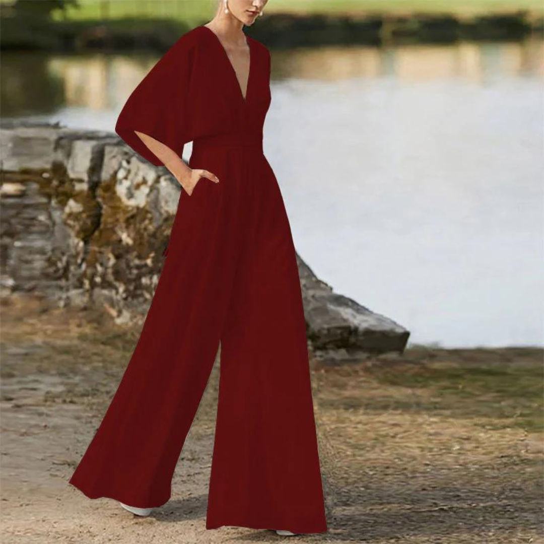 Tati™ | Elegante Tuta per Donna con Maniche Corte