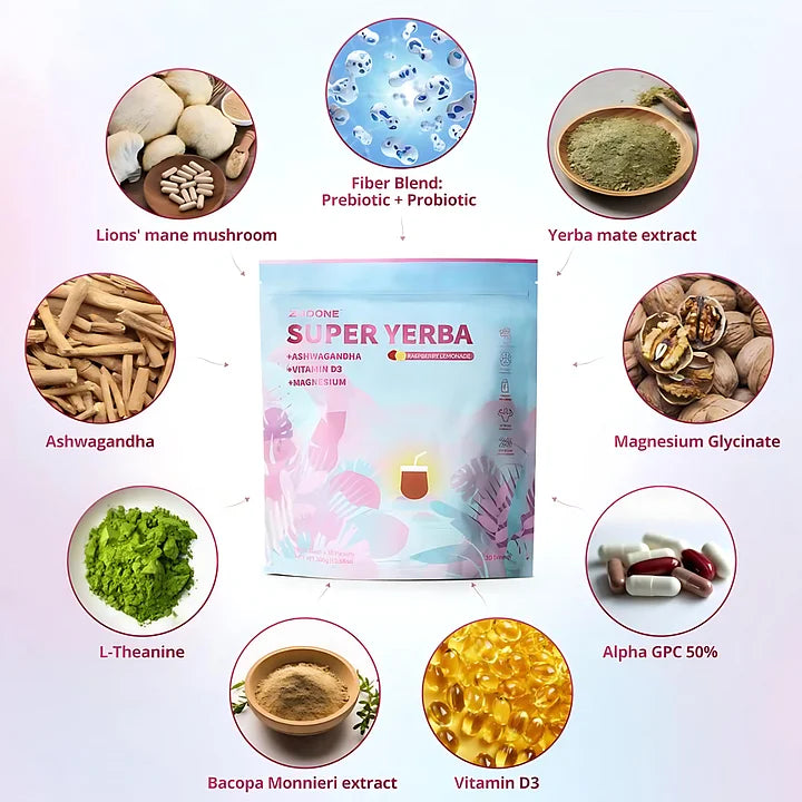 SuperYerba | Bustine di Polvere di Yerba Mate Istantanea