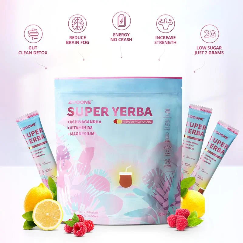 SuperYerba | Bustine di Polvere di Yerba Mate Istantanea