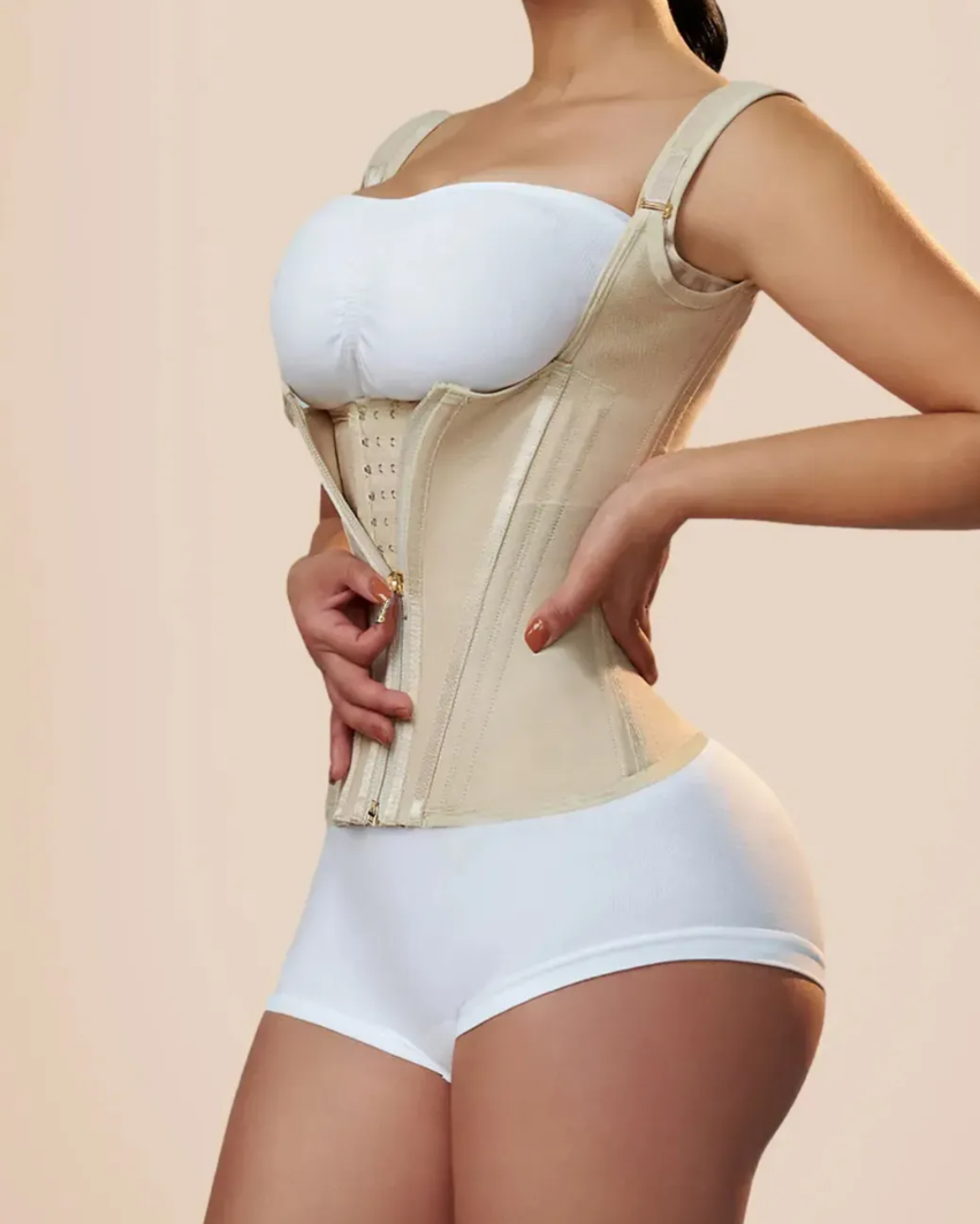 Aryana™ | Allenatore Femminile con Stecche in Acciaio per Modellare il Corpo