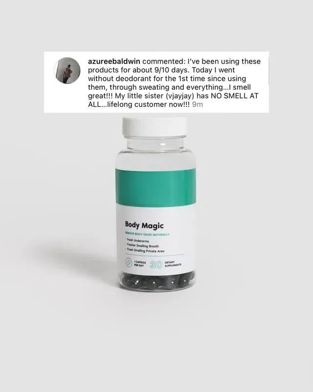 BodyMagic | Capsule di Clorofilla per la Cura Personale delle Donne