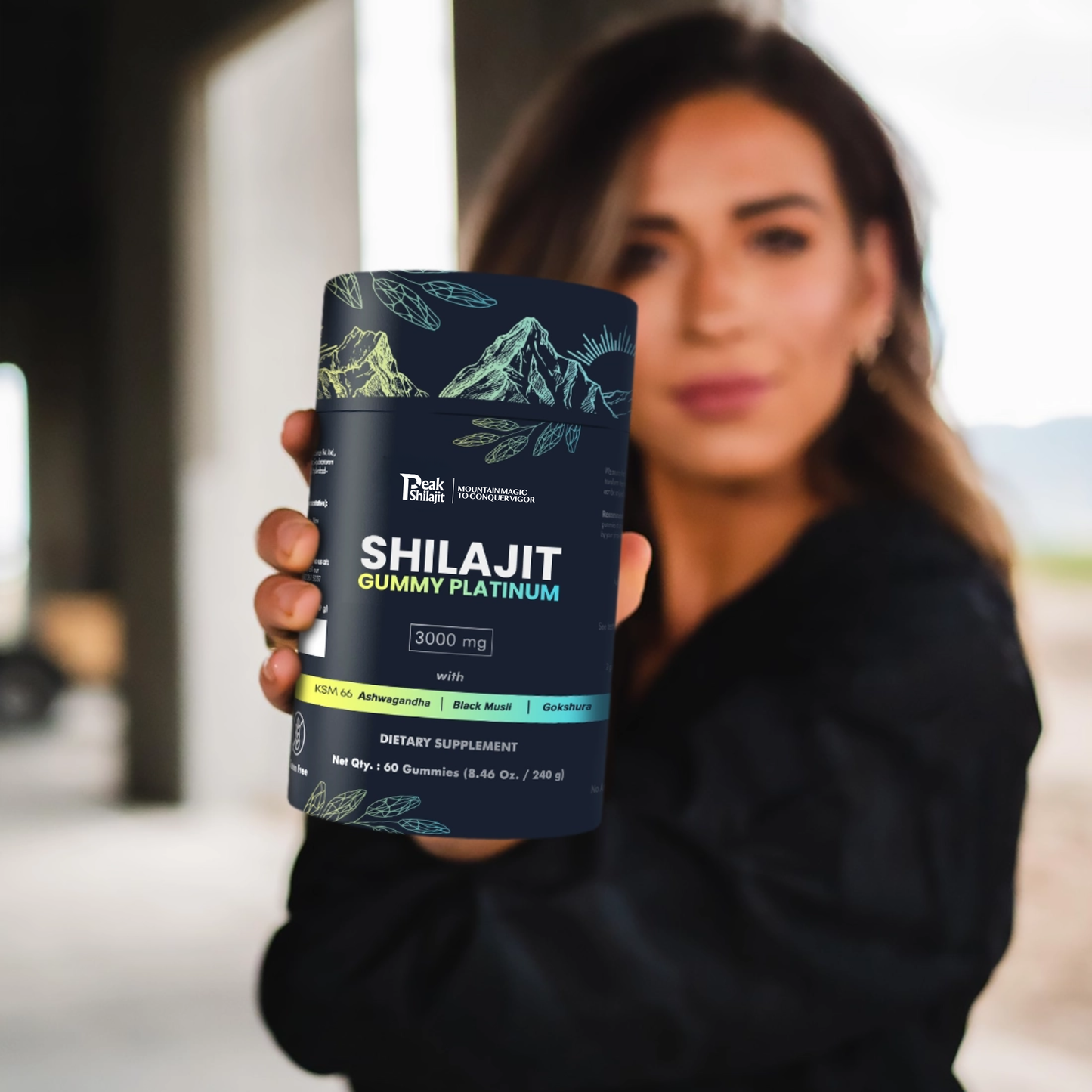 Shilajit Gummy Platinum