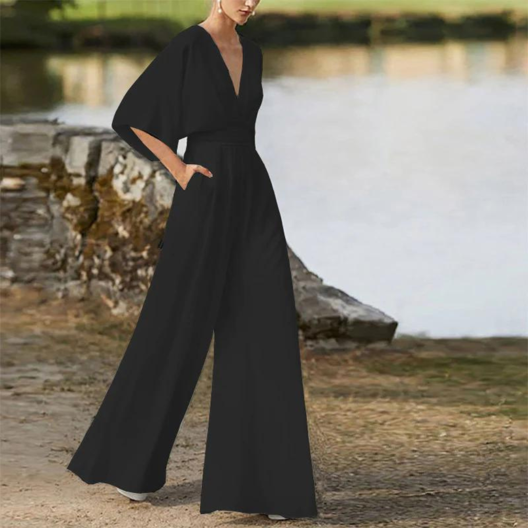 Tati™ | Elegante Tuta per Donna con Maniche Corte