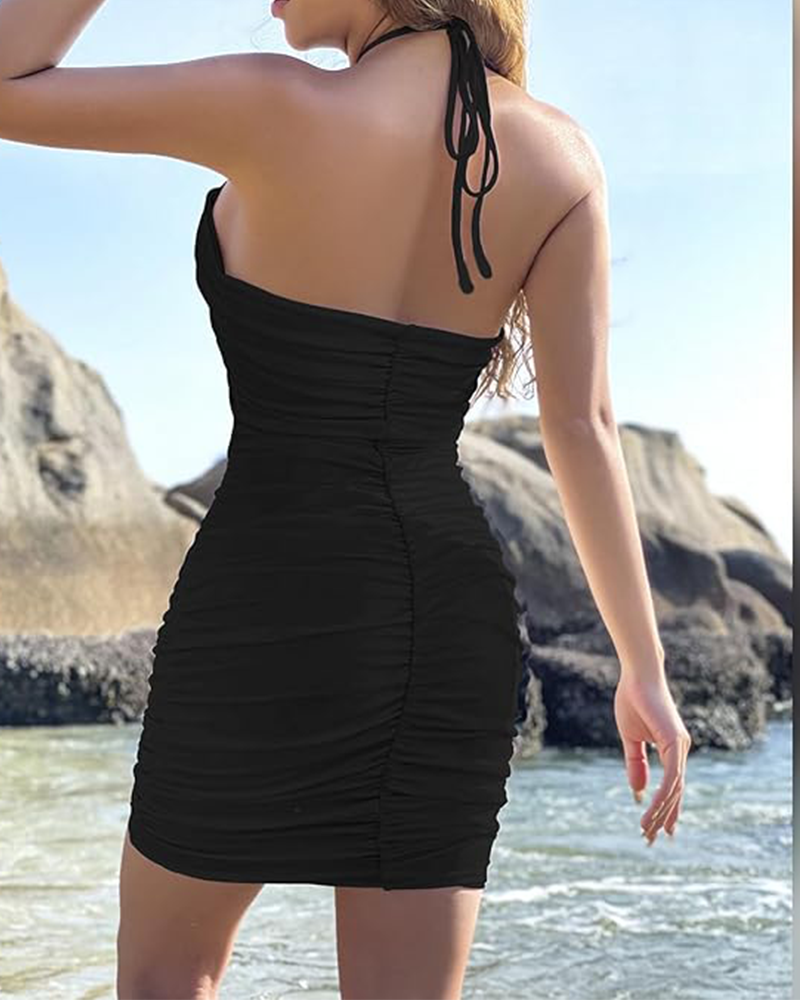 Perla | Mini Vestito Arricciato