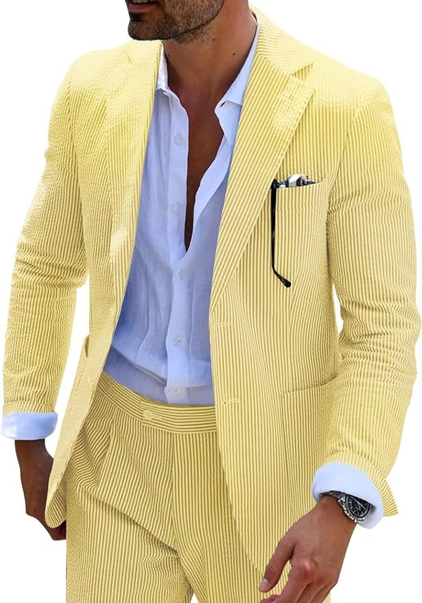 Lucio | Completo a Righe per Uomo