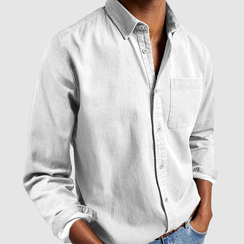 Gabriel™ | Camicia Basica in Cotone da Uomo