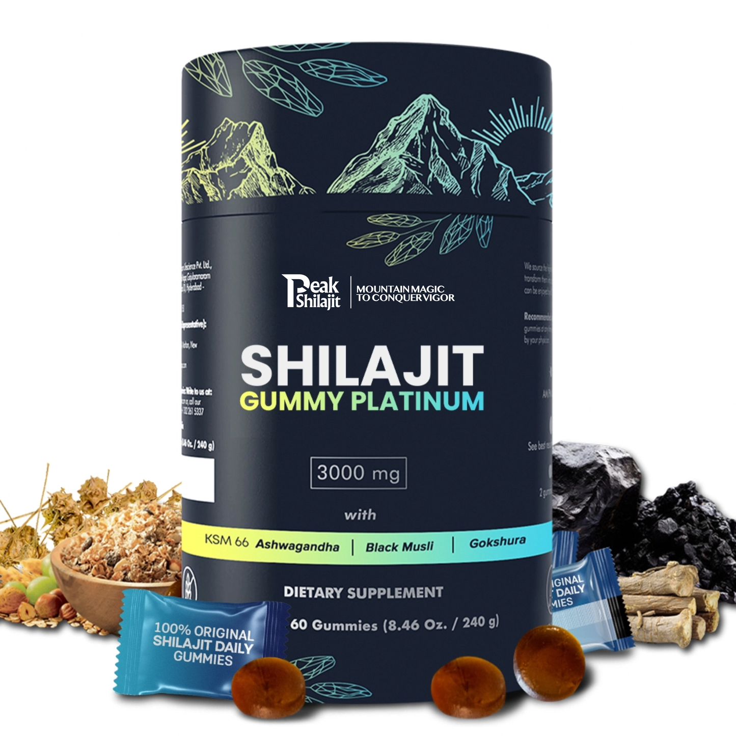 Shilajit Gummy Platinum