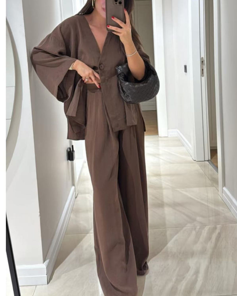 Betalia | Completo Comodo di Pantaloni e Camicia