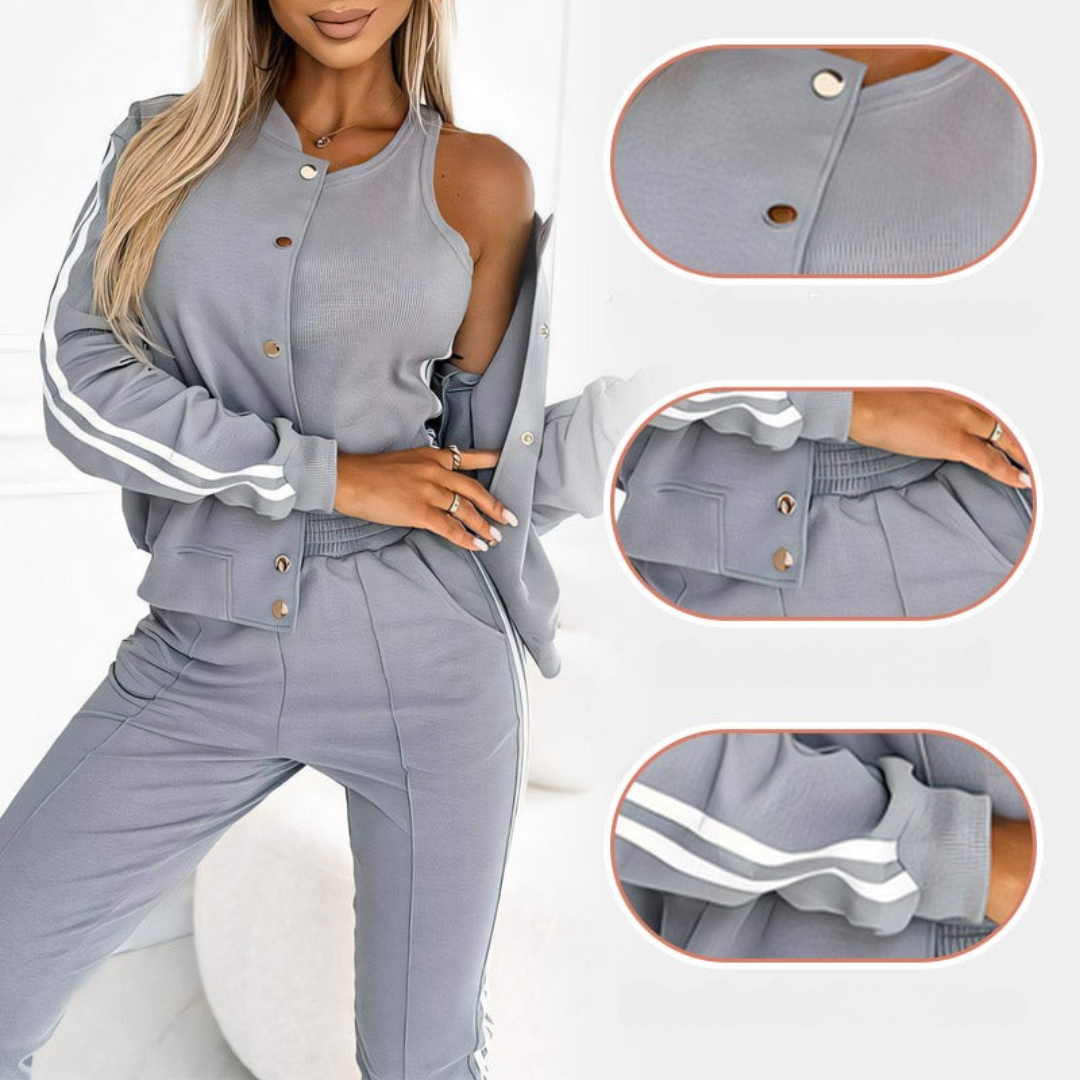 Emery™ | Set in Stile Baseball a Tre Pezzi