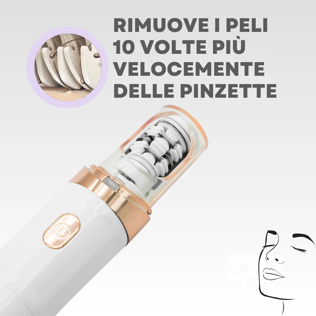 EpilSmooth | Epilatore Faciale Portatile
