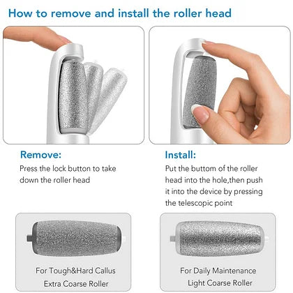 FootLisse | Lima Elettrica Portatile per Piedi