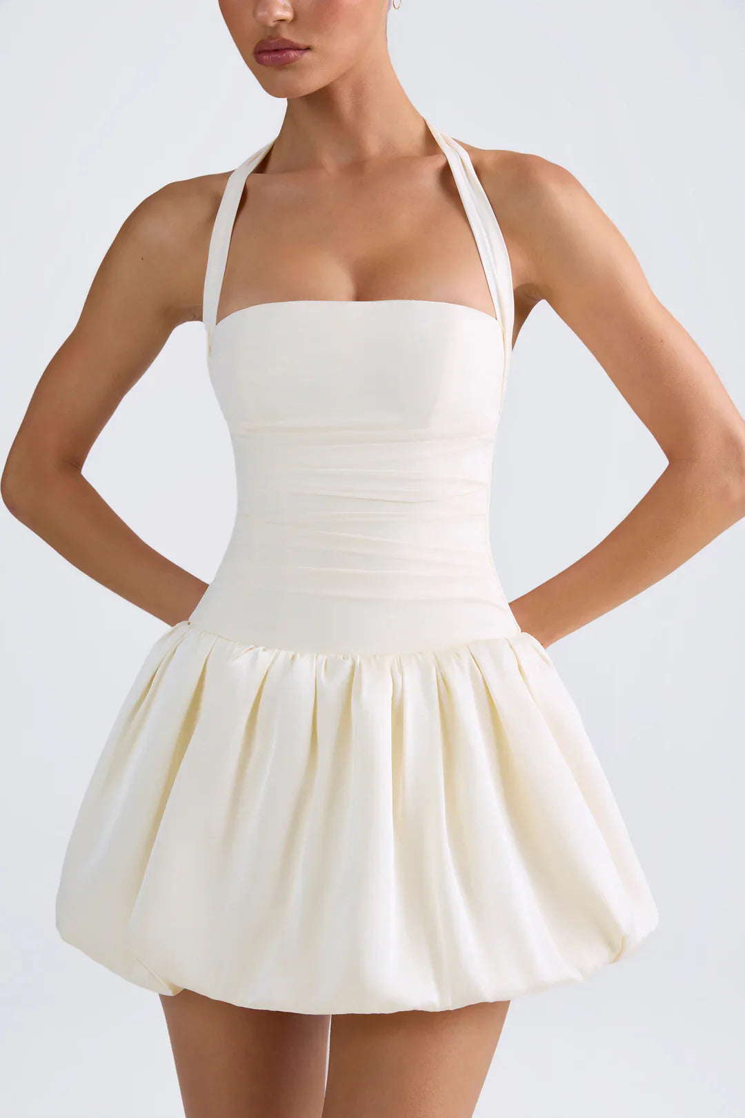Pricila | Mini Vestito con Gonna Bombache