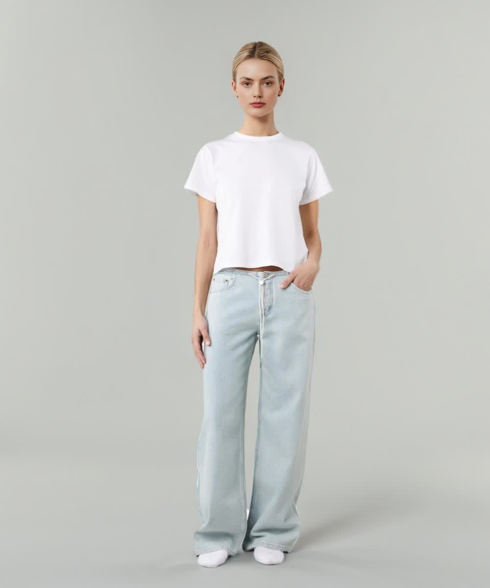Sakura | Jeans a vita bassa cool
