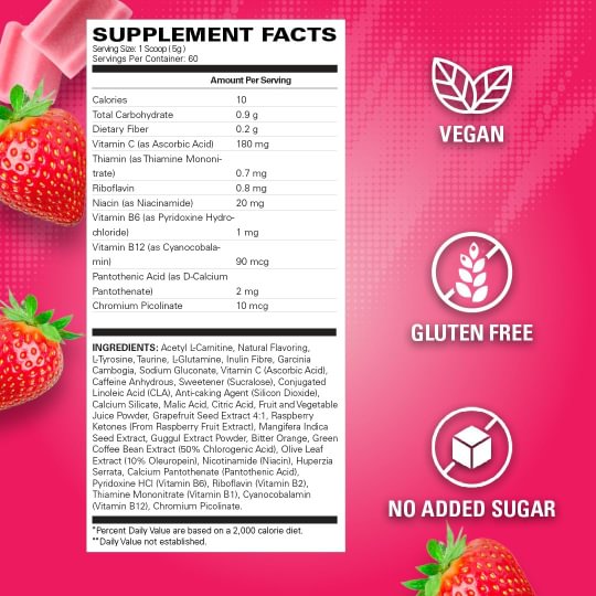 Oxyshred | Integratore in Polvere Pre-Allenamento